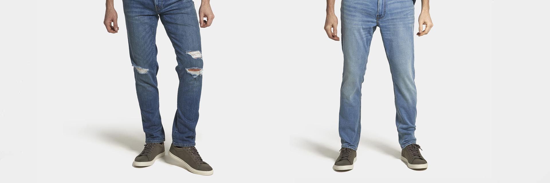 Custom denim collection jeans and jackets manufactured by Hawthorn