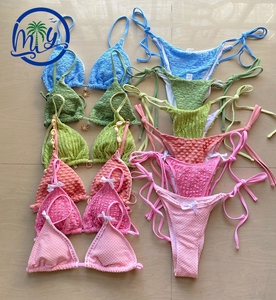 MLY 2026 Custom Woman Swimwear Luxury Triangle Swimsuit Women Bikini Sets