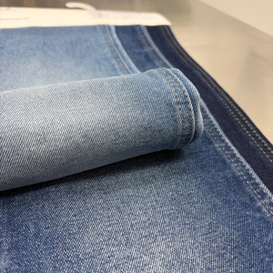 Mens Ripped Denim Jeans 16.2oz Heavyweight Rigid Cotton Polyester Regenerated Fiber Fabric