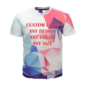 Promotional Gift Items T Shirts Custom Full Printing Sublimation T-shirt