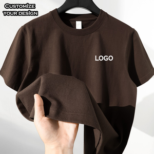 220GSM 100% Cotton Men T-shirts Custom Print Blank Oversized